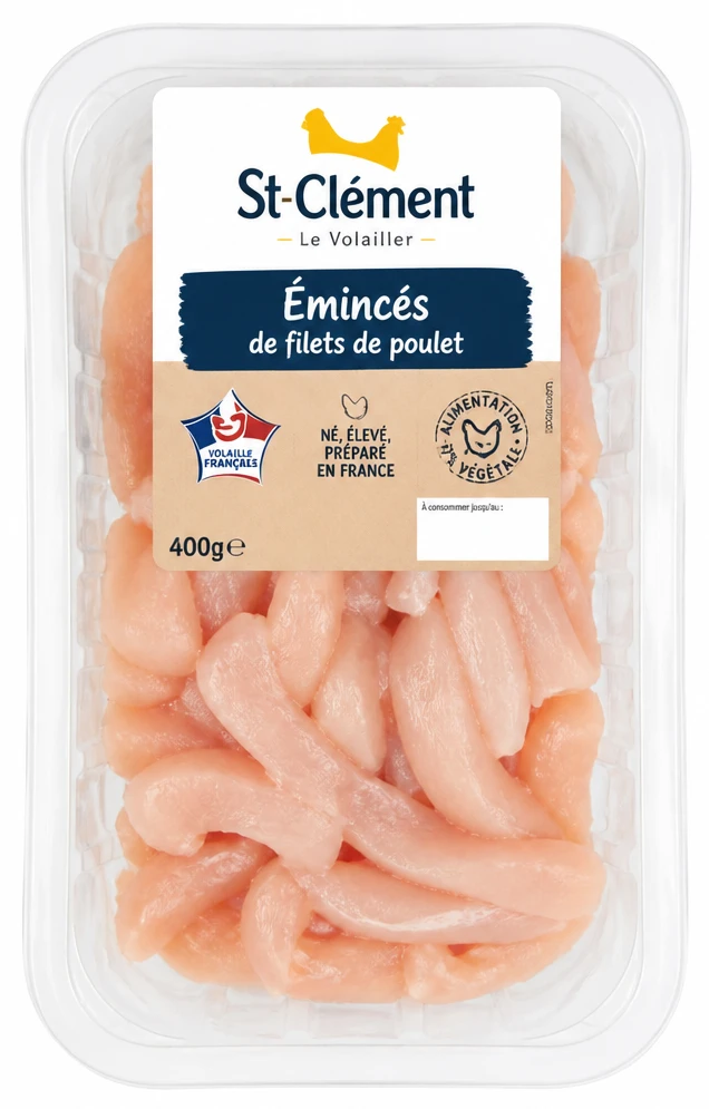 St-Clément Le Volailler Émincés de filets de poulet