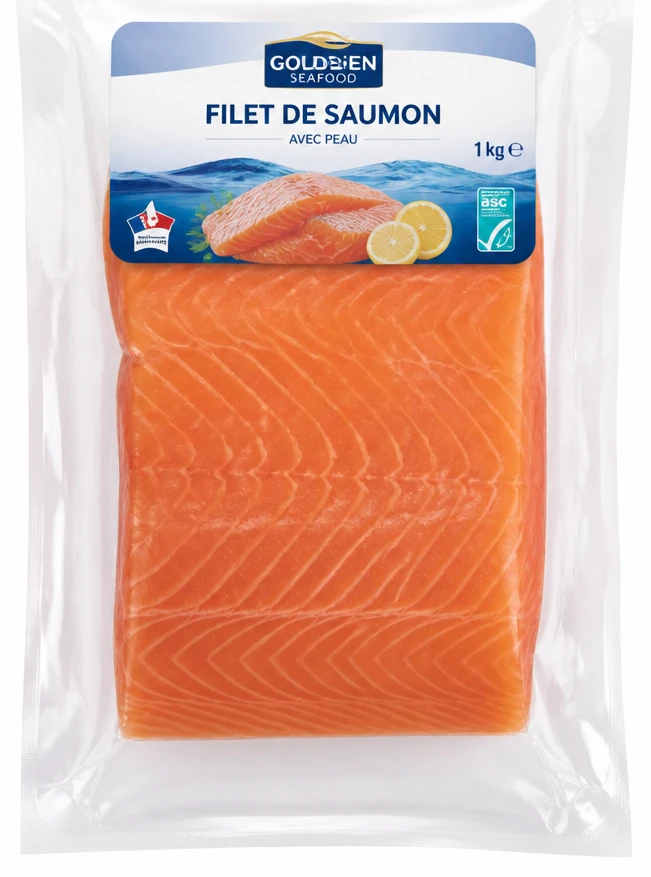 Golden Seafood Filet de saumon
