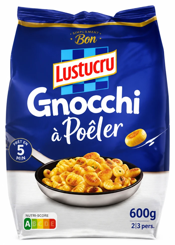 Lustucru Gnocchi à Poêler