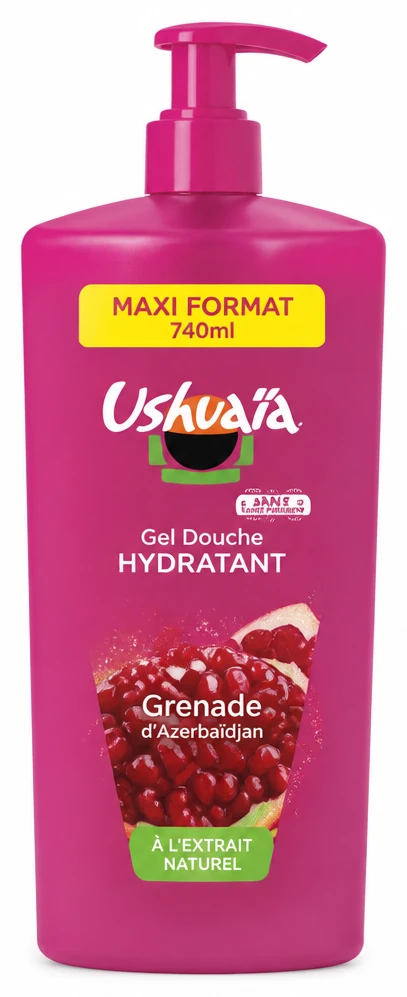 Ushuaïa Gel Douche Hydratant Grenade
