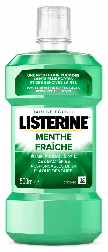 Listerine Bain de Bouche Menthe Fraîche