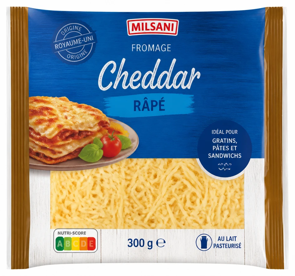 Milsani Cheddar Râpé