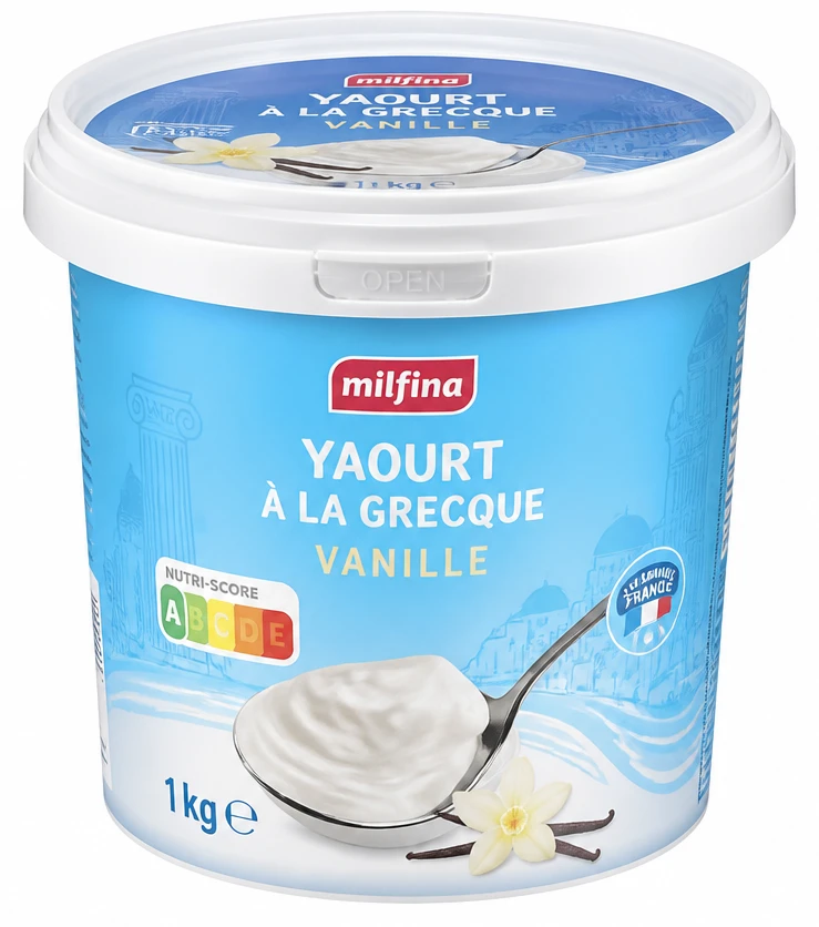 Yaourt à la Grecque Vanille