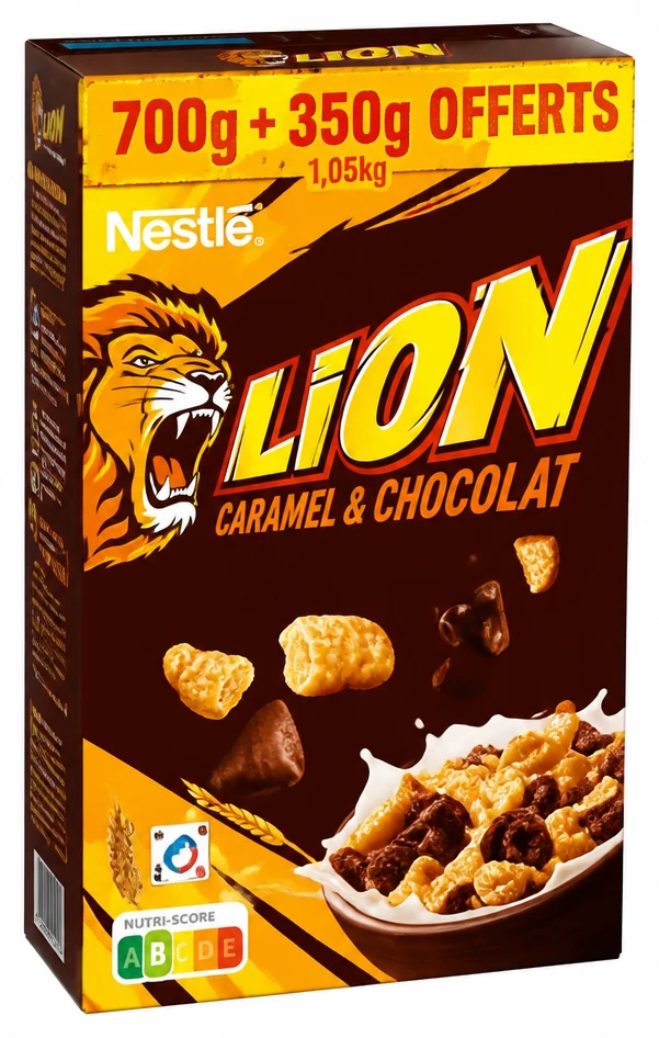 Nestlé Céréales Lion Caramel & Chocolat