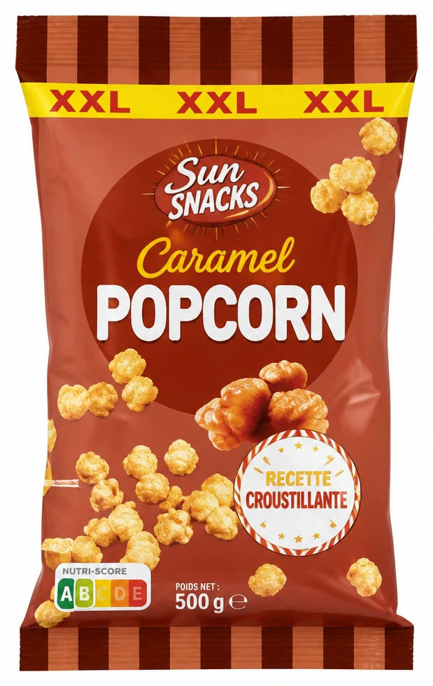 Sun Snacks Popcorn au caramel
