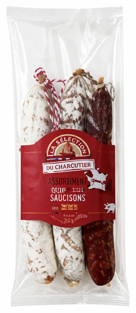 Assortiment de 3 saucissons