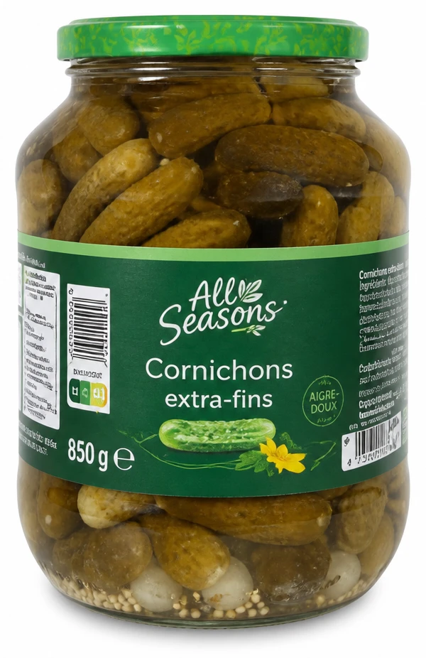 All Seasons Cornichons extra-fins