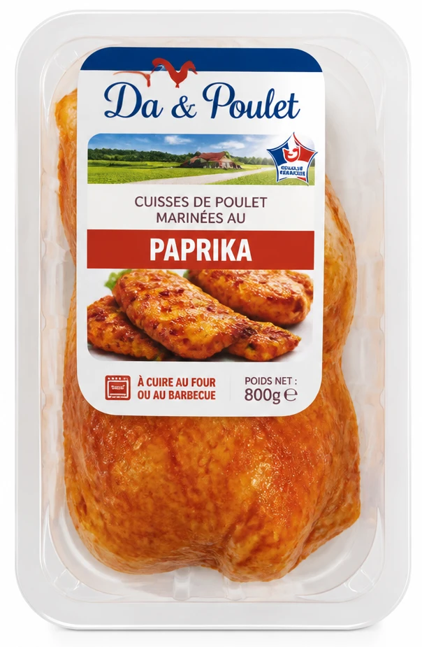 Cuisses de Poulet Marinées au paprika