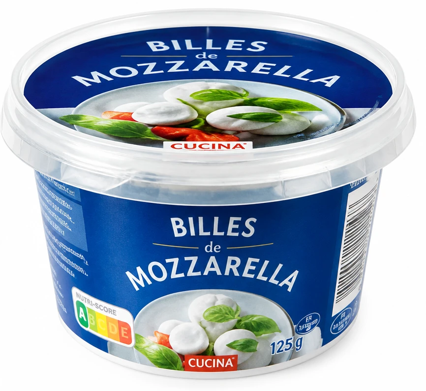 Cucina Billes de Mozzarella