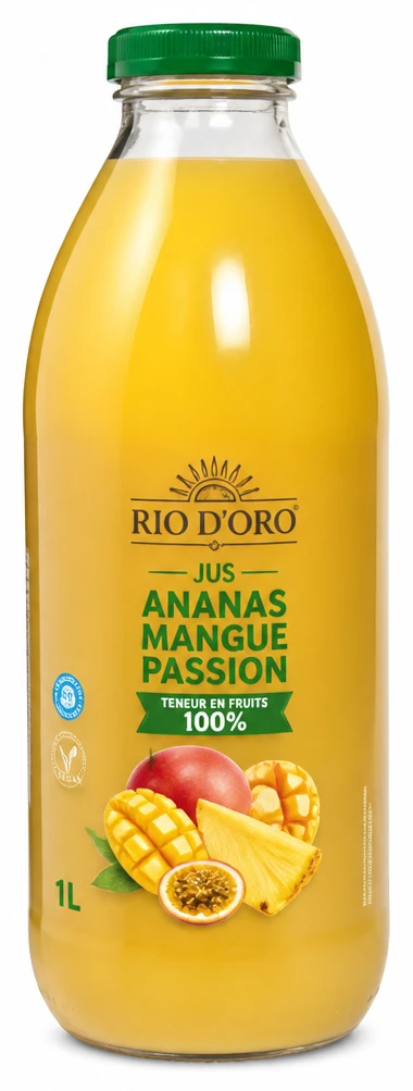 Rio d'Oro Jus Ananas Mangue Passion