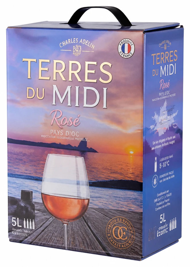 Charles Adelin Terres du Midi Rosé IGP