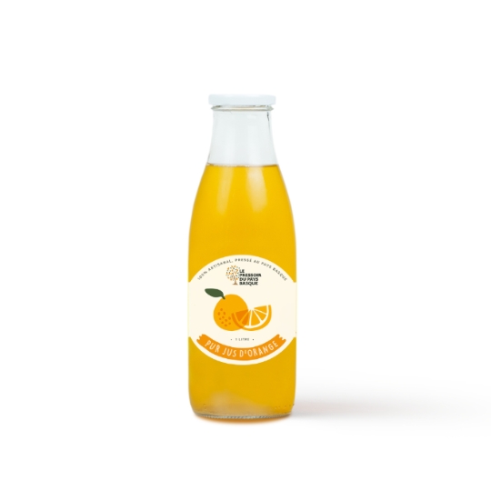 Pur Jus d'Orange 100% Artisanal Pressé au Pays Basque LE PRESSOIR DU PAYS BASQUE