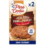 Pané de Poulet Spécial Burger Panure Saveur Barbecue 100% Filet PERE DODU