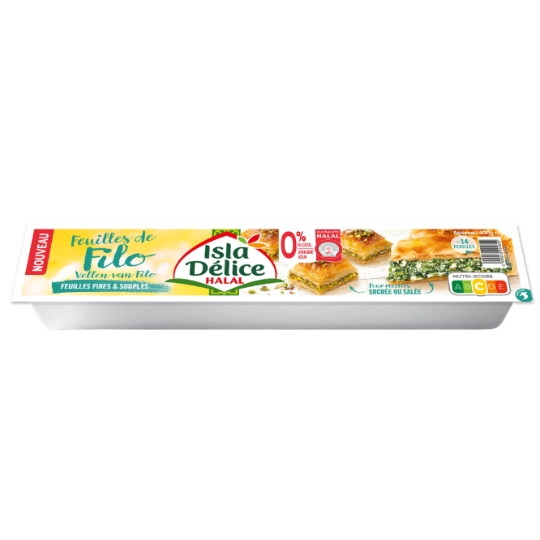 Feuilles de Filo Halal Fines et Souples ISLA DELICE