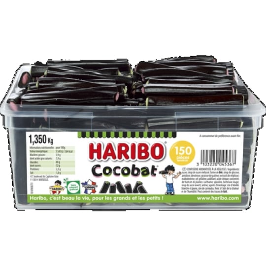 Cocobat Couleur  Bac  150 P  Haribo HARIBO