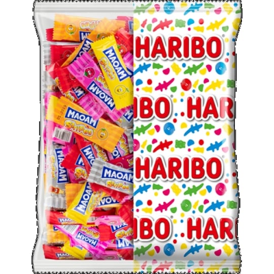 Haribo Maoam Strippies Sac De 1kg HARIBO