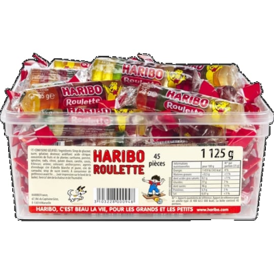 Roulettes Fruits  Bac 45 P Haribo HARIBO