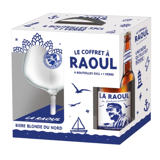 Bière Blonde du Nord LA RAOUL