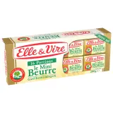 ELLE & VIRE Mini-beurre demi-sel gastronomique 80%MG