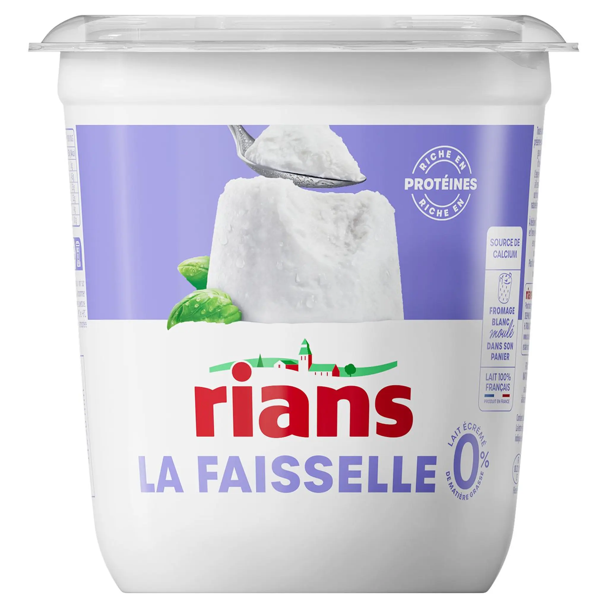 RIANS Faisselle nature 0%MG