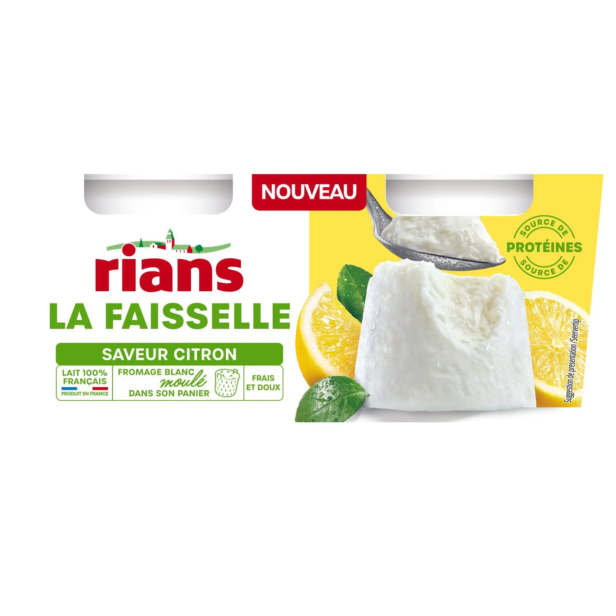 RIANS Faisselle au citron