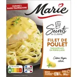 MARIE Filet de poulet tagliatelles en persillades et crème thym citron