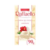 RAFFAELLO Tablette de chocolat blanc noix de coco et amande