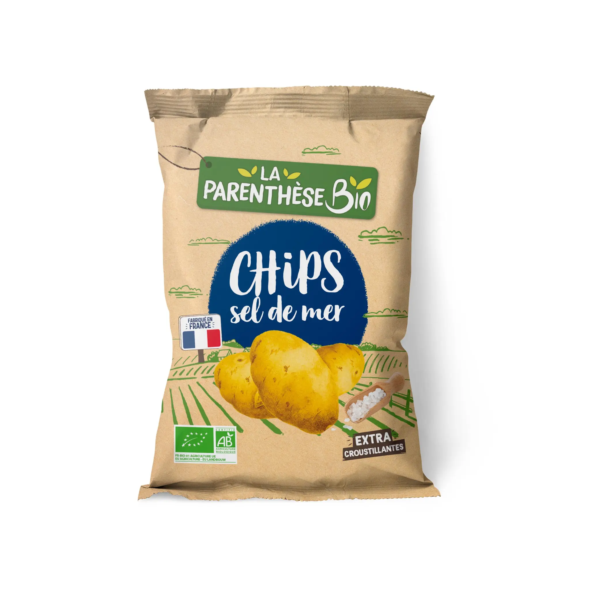 LA PARENTHESE BIO Chips au sel de mer
