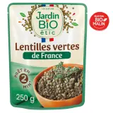 JARDIN BIO ETIC Lentilles vertes sachet express