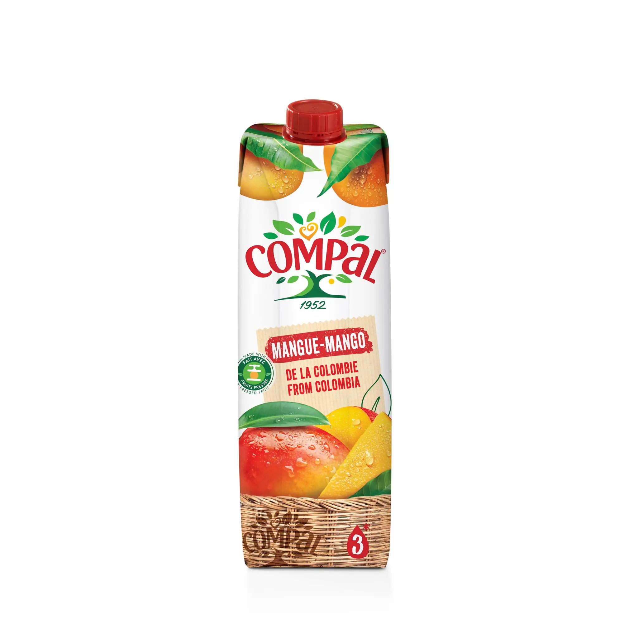 COMPAL Nectar de mangue de Colombie brick