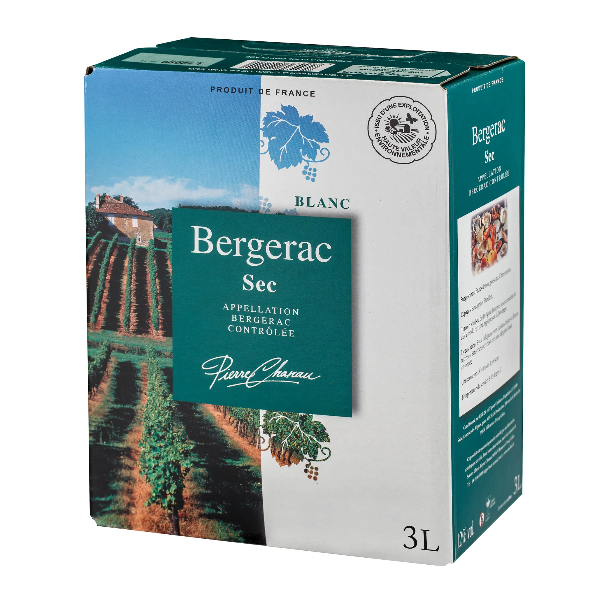PIERRE CHANAU AOP Bergerac blanc sec