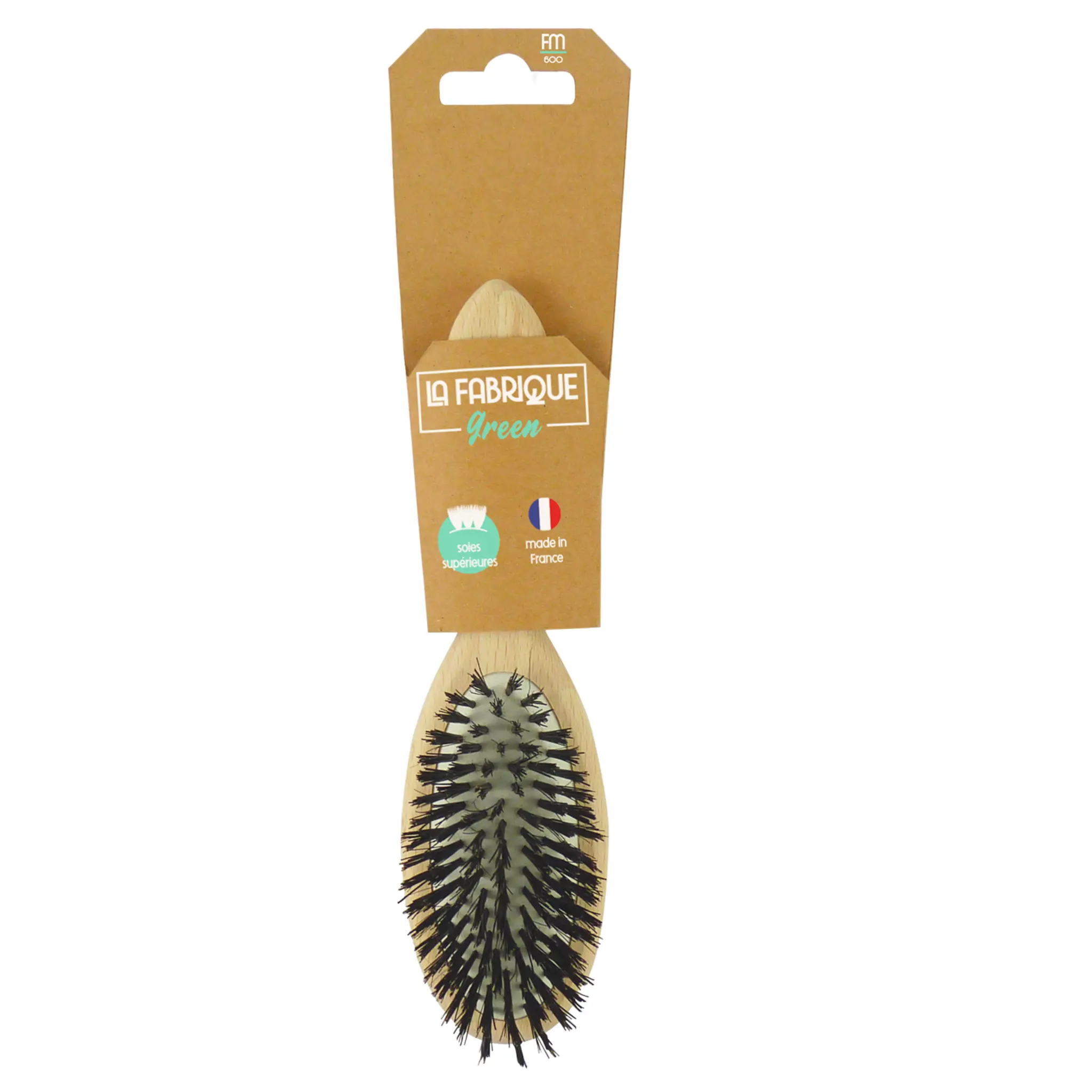 LA FABRIQUE Green brosse pneumatique en bois