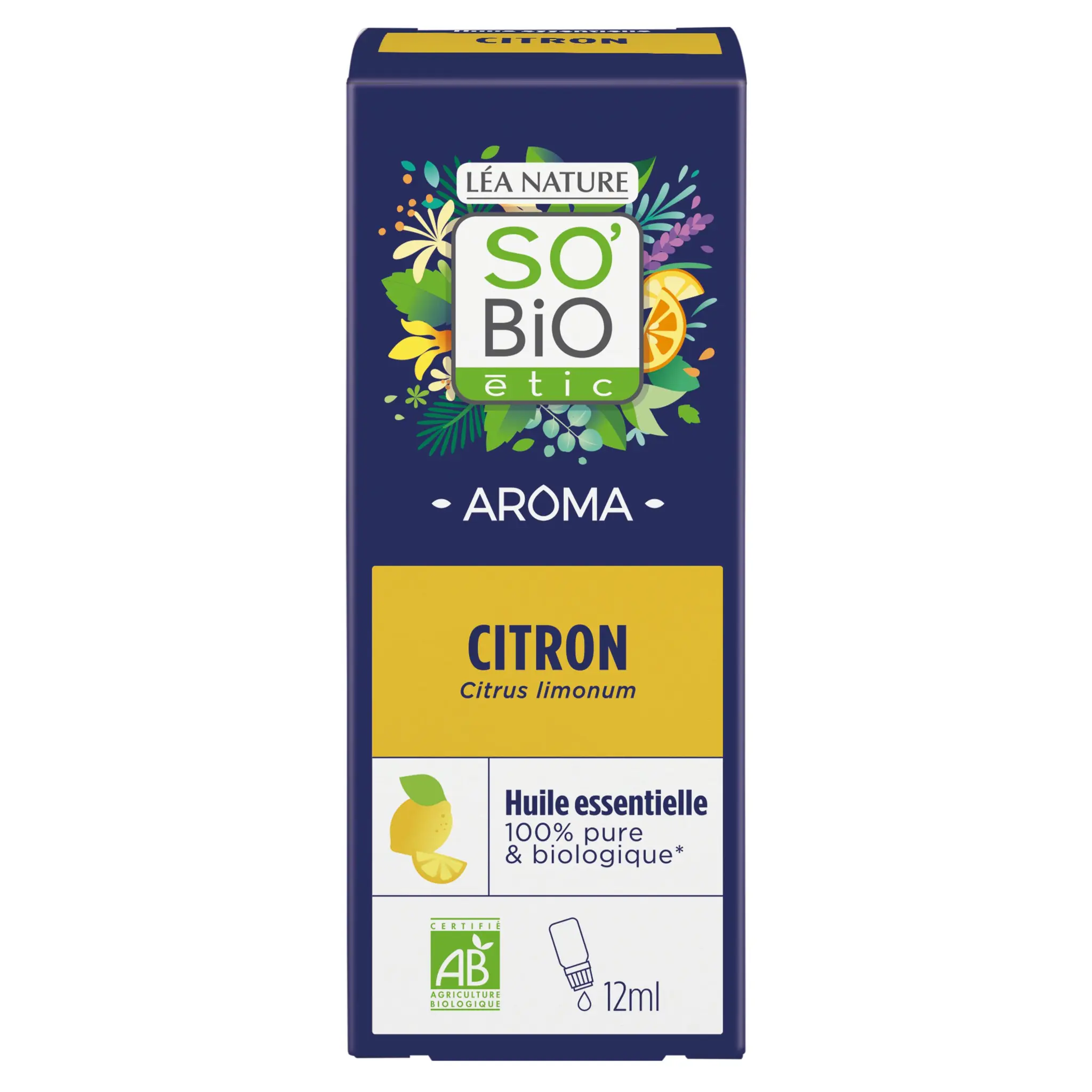 SO BIO ETIC Huile essentielle biologique au citron