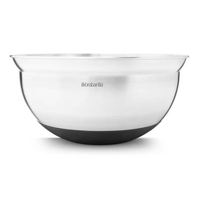 Brabantia Bol Mélangeur Matt Steel / Black, 3L