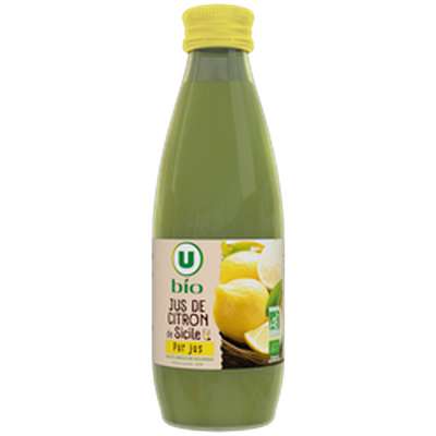 Jus de citron BIO, U (1 l)