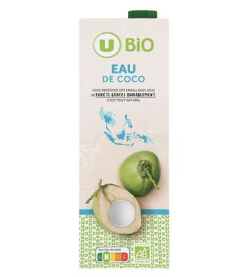 Eau de coco BIO, U BIO (1 L)