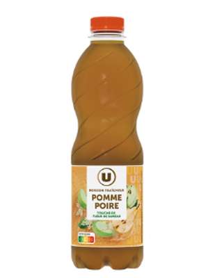 Boisson Pomme/poire/fleur de sureau, U (1 L)