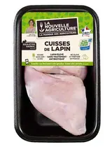 Cuisses de lapin, La Nouvelle Agriculture (x 2, 400 - 450 g)