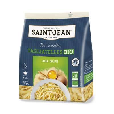 Tagliatelles BIO, Saint Jean (250 g)