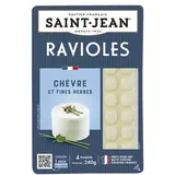 Ravioles fromage de chèvre et fines herbes, Saint Jean (240 g)