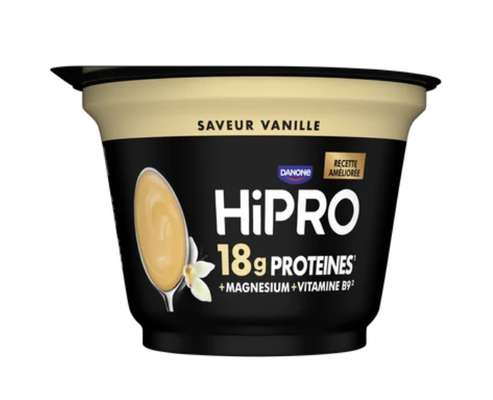 Crème dessert vanille protéinée, HiPRO (180 g)