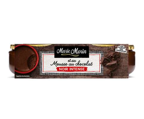 Mousse au chocolat noir intense, Marie Morin (2 x 100 g)