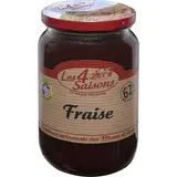 Confiture fraise 62% de fruits, Les 4 saisons (400 g)