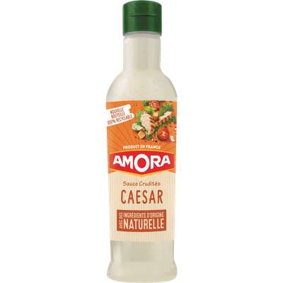 Sauce crudité salade caesar, Amora (380 ml)