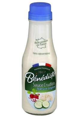 Sauce crudités légère, Bénédicta (295 g)
