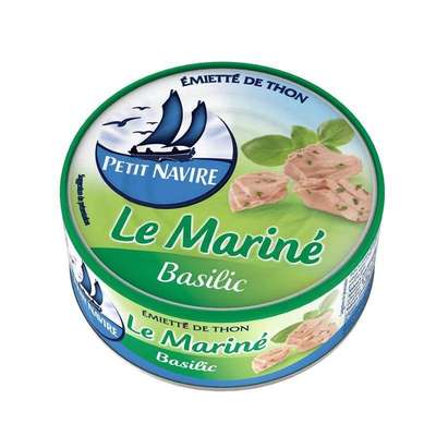Thon Le mariné Basilic, Petit Navire (110 g)