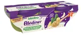 Blédiner bols pour bébé risotto de courgettes au lait - dès 8 mois, Blédina (2 x 200 g)