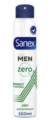 Déodorant man 0% protect & control, Sanex (200 ml)