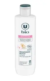 Shampooing cheveux fragiles lait d'avoine et fleur de cerisier, U (250 ml)