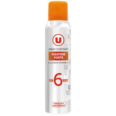Spray coiffant fixation forte, U (250 ml)